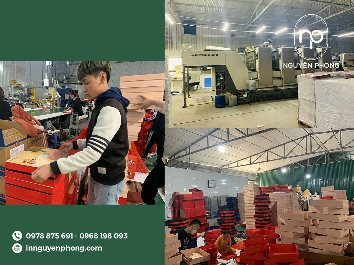 Công nghệ và nhà máy sản xuất hiện đại tại Nguyên Phong 